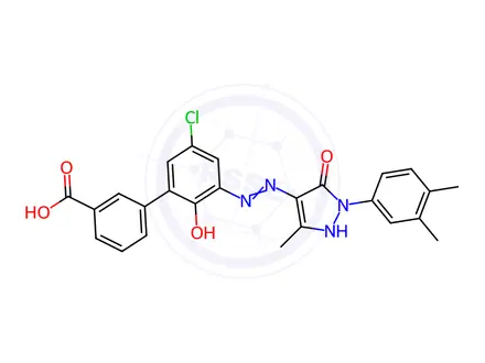 Chemical structure of Eltrombopag Impurity 164