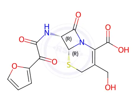 Chemical structure of Cefuroxime Sodium Impurity 104