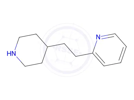 Chemical structure of 2-[2-(4-Piperidinyl)ethyl]pyridine