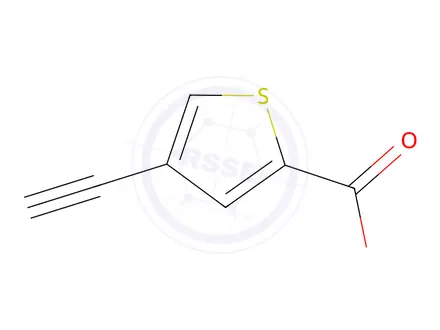 Chemical structure of 4-Ethynylthiophene-2-carboxylic Acid