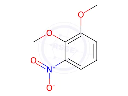 Chemical structure of 1,2-Dimethoxy-3-nitrobenzene