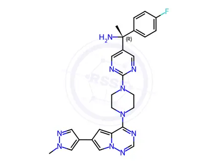 Chemical structure of R-Avapritinib