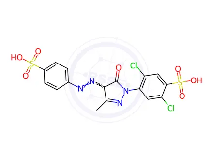 Chemical structure of Sunset Yellow FCF Impurity 7 Monomer