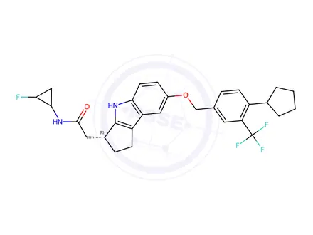 Chemical structure of Etrasimod Impurity 40