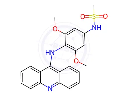 Chemical structure of Amsacrine Hydrochloride Impurity 43