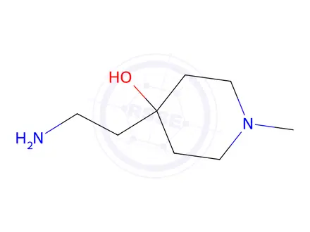 Chemical structure of 4-(2-aminoethyl)-1-methylpiperidin-4-ol