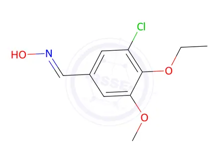 Chemical structure of n-[(3-chloro-4-ethoxy-5-methoxyphenyl)methylidene]hydroxylamine