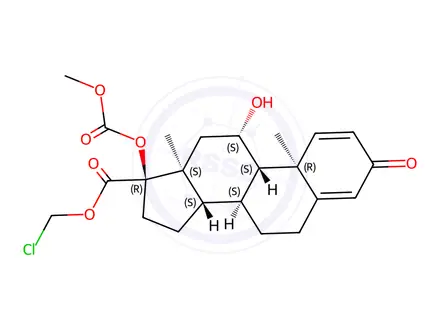 Chemical structure of Loteprednol Impurity 18
