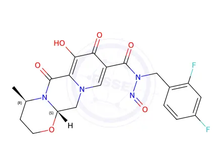 Chemical structure of Dolutegravir Impurity 21