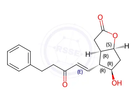 Chemical structure of Bimatoprost Impurity 57(Enone-L)