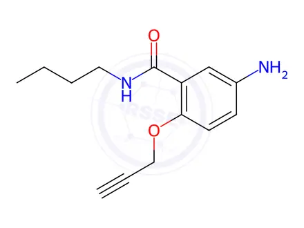 Chemical structure of parsalmide