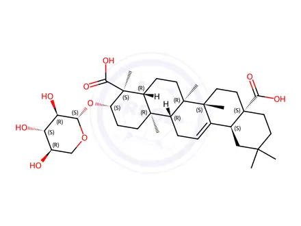 Chemical structure of Saponaroside