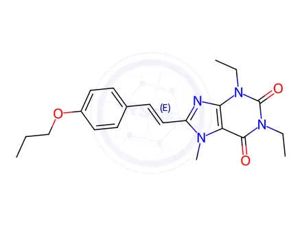 Chemical structure of KF 17837 Impurity 144
