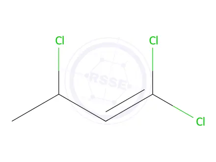 Chemical structure of 1,1,3-Trichloro-1-butene