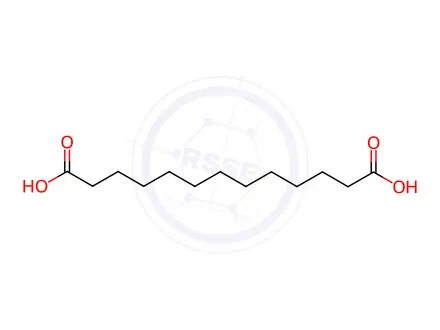 Chemical structure of Brassylic Acid