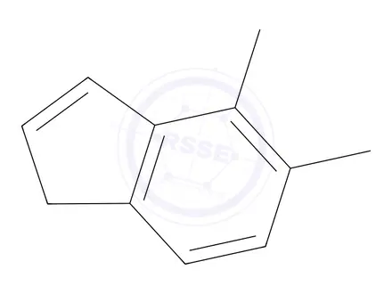 Chemical structure of 4,5-dimethyl-1H-indene