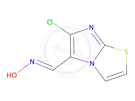 Chemical structure of 6-CHLOROIMIDAZO[2,1-B][1,3]THIAZOLE-5-CARBALDEHYDE OXIME