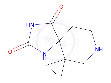 Chemical structure of 5,7,11-triazadispiro[2.0.4⁴.4³]dodecane-6,8-dione