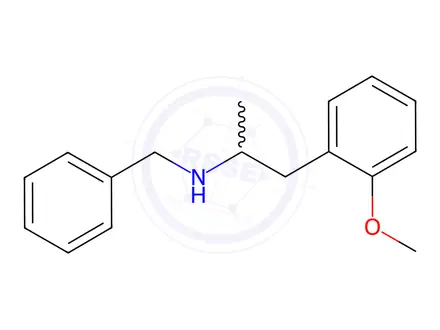Chemical structure of Benzyl[1-(2-methoxyphenyl)propan-2-yl]amine
