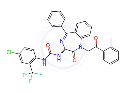 Chemical structure of YM 022 Impurity 247