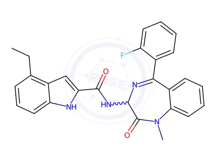 Chemical structure of Devazepide Impurity 48