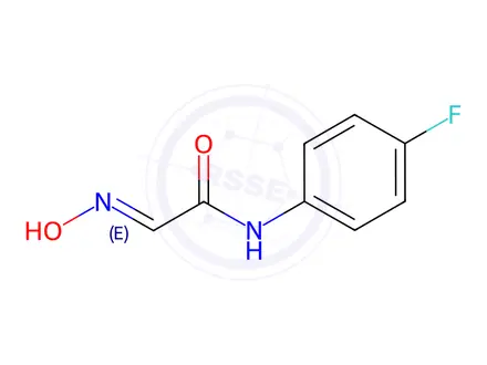 Chemical structure of N-(4-Fluorophenyl)-2-(hydroxyimino)acetamide