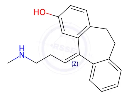 Chemical structure of Nortriptyline Impurity 22