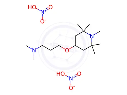 Chemical structure of Pemerid nitrate