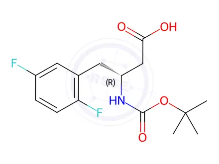 Chemical structure of Sitagliptin Impurity 220