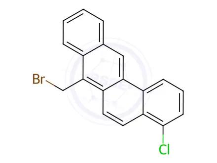 Chemical structure of 4-Chloro-7-bromomethylbenz[a]anthracene