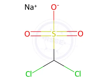 Chemical structure of Sodium Dichloromethanesulfonate