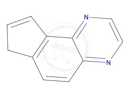 Chemical structure of 7H-Cyclopenta[f]quinoxaline