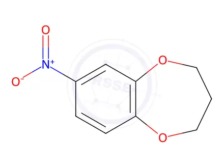 Chemical structure of 7-Nitro-3,4-dihydro-2H-1,5-benzodioxepine