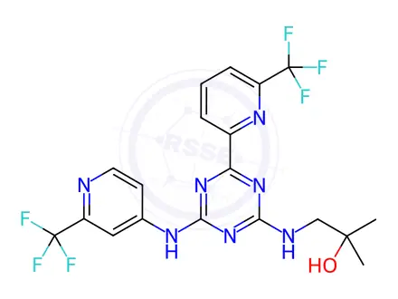 Chemical structure of Enasidenib