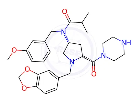 Chemical structure of CUR 61414 Impurity 17