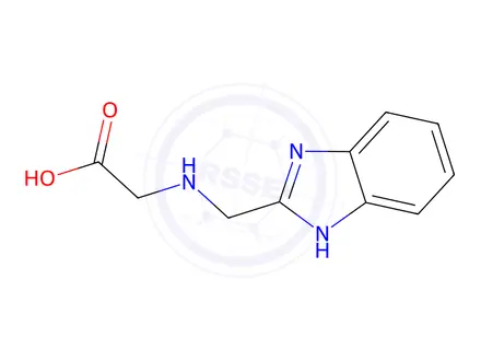 Chemical structure of [(1H-Benzoimidazol-2-ylmethyl)-amino]-acetic acidhydrochloride