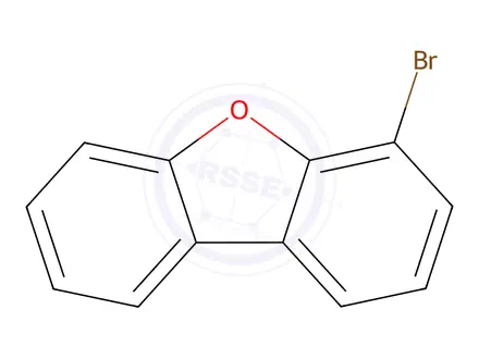 Chemical structure of 4-Bromodibenzofuran