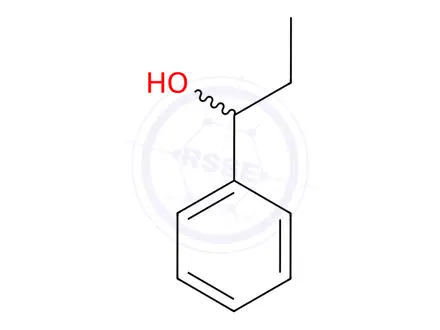 Chemical structure of 1-Phenyl-1-propanol
