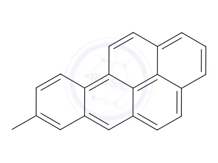 Chemical structure of 8-Methylbenz[a]pyrene