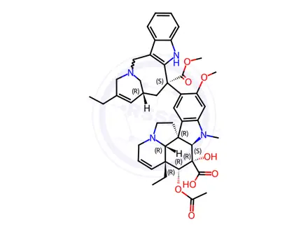 Chemical structure of Vinorelbine Tartrate Impurity 8(Vinorelbine Tartrate EP Impurity H)