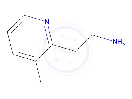 Chemical structure of 2-(3-Methylpyridin-2-yl)ethanamine