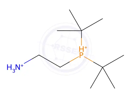 Chemical structure of (2-Ammonioethyl)di-t-butylphosphonium bis(tetrafluoroborate)