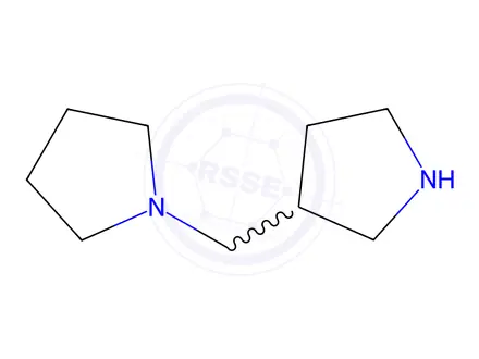 Chemical structure of 3-(pyrrolidin-1-ylmethyl)pyrrolidine