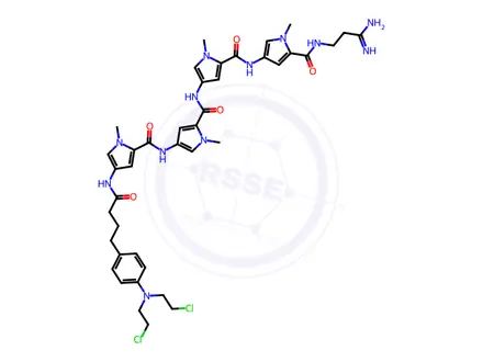 Chemical structure of Tallimustine Impurity 107