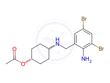 Chemical structure of Ambroxol Impurity 155