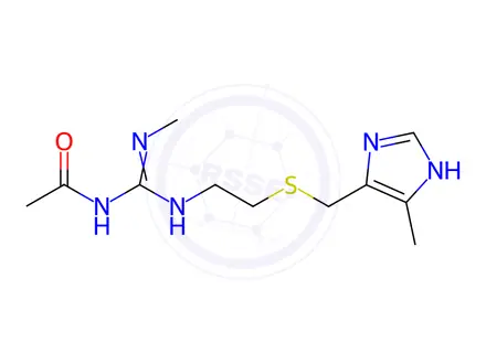 Chemical structure of CIMETIDINE AMIDE DIHYDROCHLORIDE