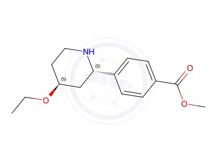 Chemical structure of Iptacopan Hydrochloride Impurity 2