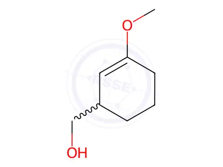 Chemical structure of 3-Methoxy-1,4,5,6-tetrahydro-benzylalkohol