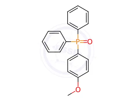 Chemical structure of (4-methoxyphenyl)diphenylphosphine oxide