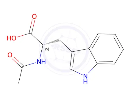 Chemical structure of N-Acetyl-L-Tryptophan